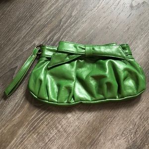 Le Chateau Vintage Green Purse